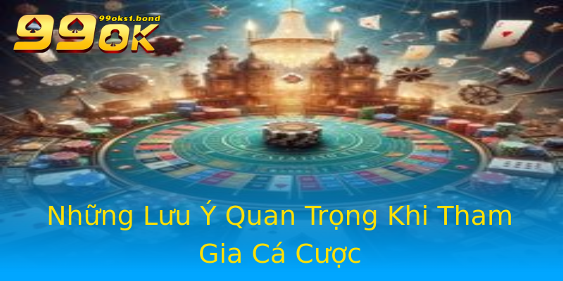 Những Lưu Ý Quan Trọng Khi Tham Gia Cá Cược Những Lưu Ý Quan Trọng Khi Tham Gia Cá Cược